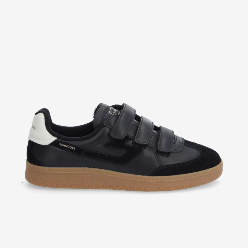 SHEFFIELD STRAPS W - NAPPA/SUEDE - NOIR